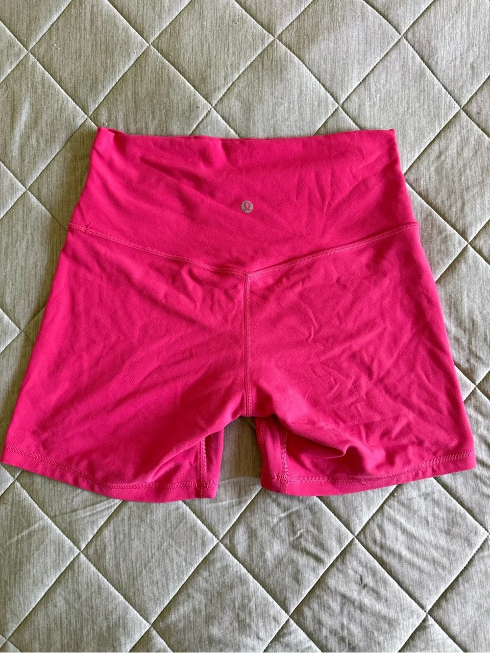 Lululemon Align Biker Shorts - Lip gloss